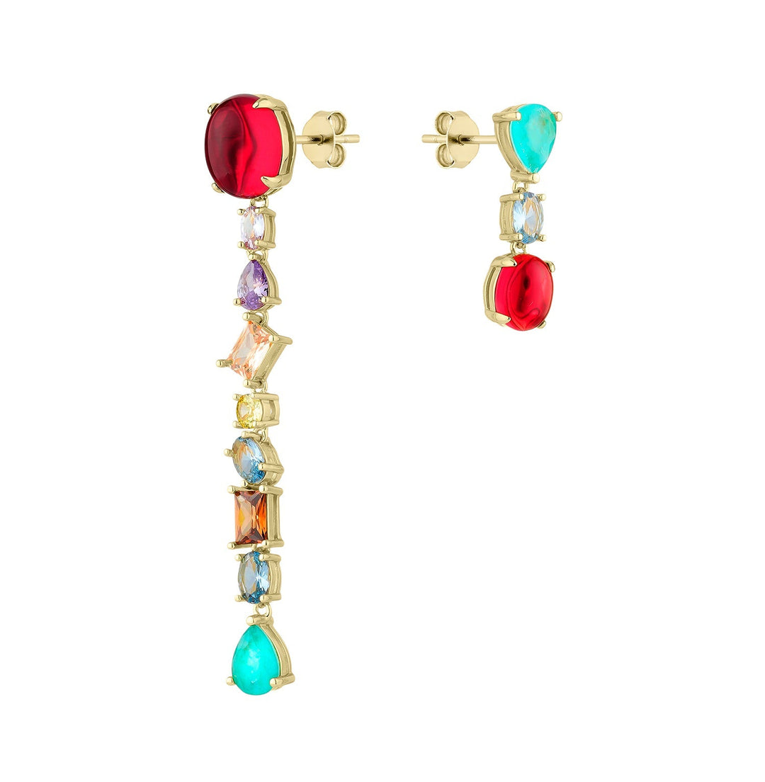 PENDIENTES ASIMÉTRICOS KIYA
