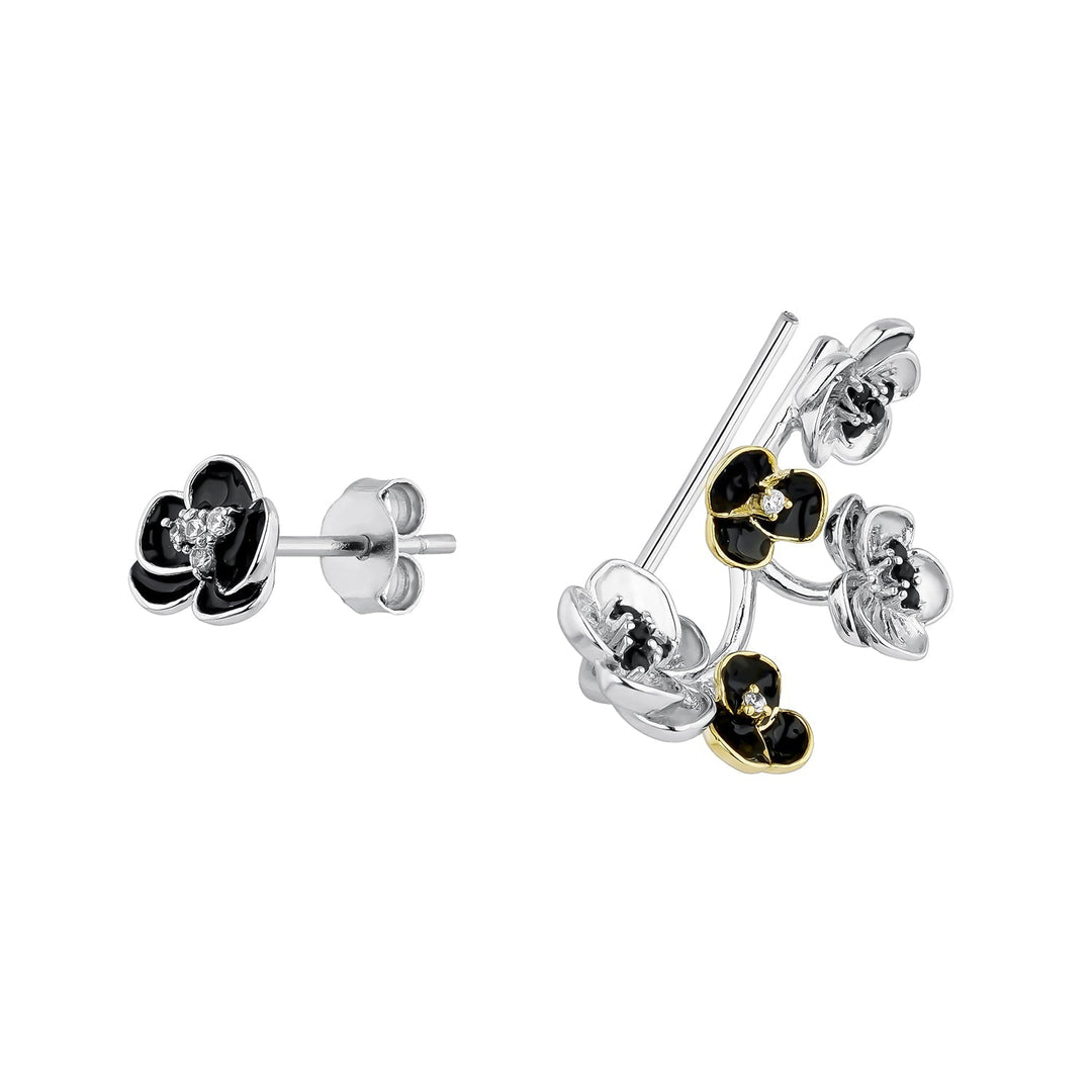 PENDIENTES ASIMÉTRICOS FLEUR D&