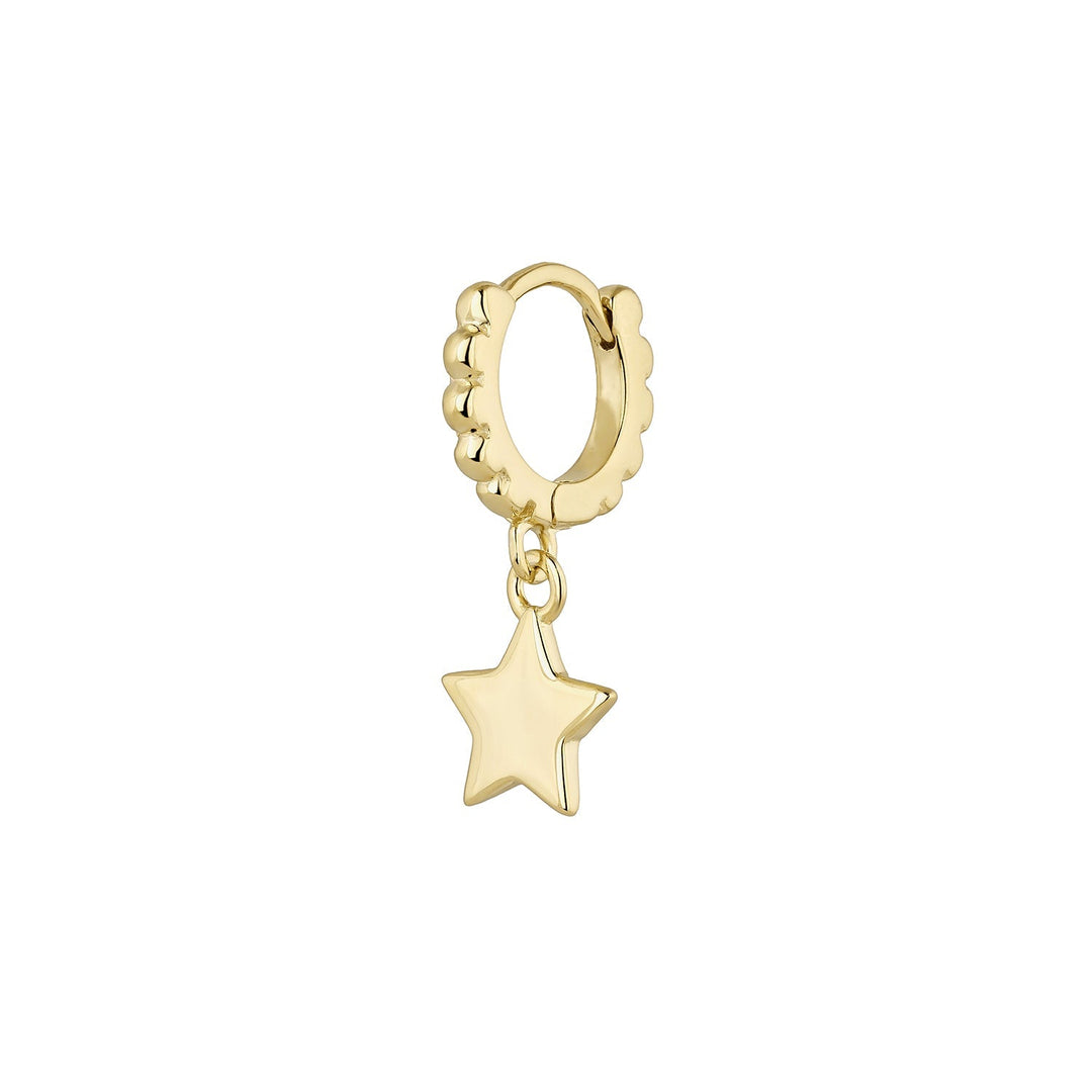 ORECCHINO PIERCING CERCHIO STELLA