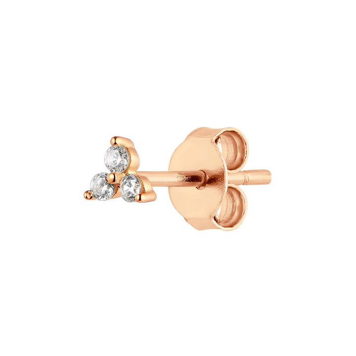 PENDIENTE PIERCING ORO ROSA PRINCESSE