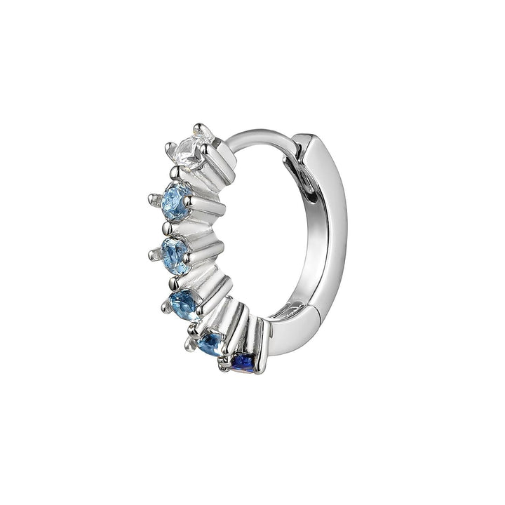 PENDIENTE PIERCING ARO DE PLATA MADEMOISELLE