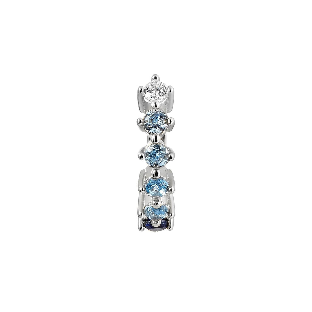 PENDIENTE PIERCING ARO DE PLATA MADEMOISELLE