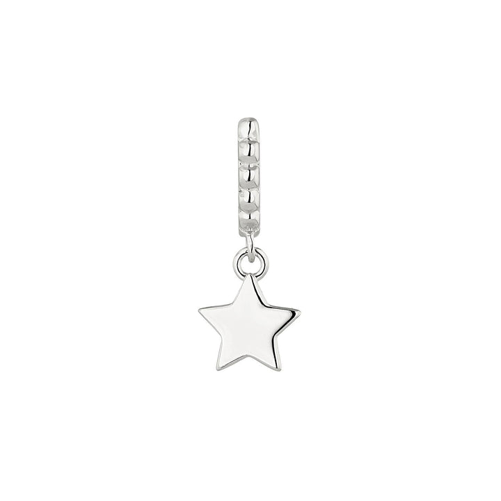 ORECCHINO PIERCING CERCHIO IN ARGENTO STELLA