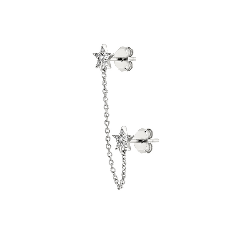 ORECCHINO PIERCING MULTIPLO IN ARGENTO STELLAR COUPLE