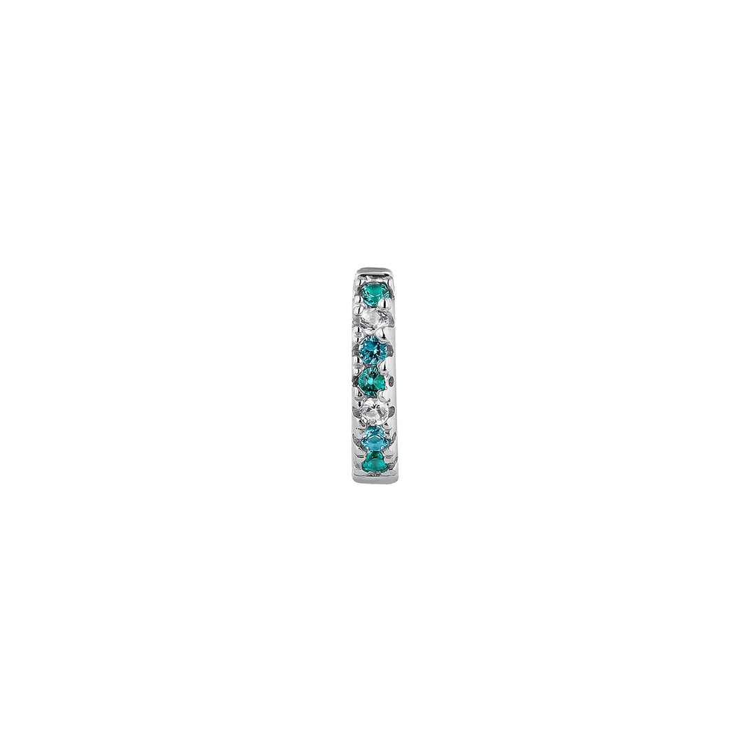 ORECCHINO PIERCING CERCHIO IN ARGENTO BIANCO SOPHIE