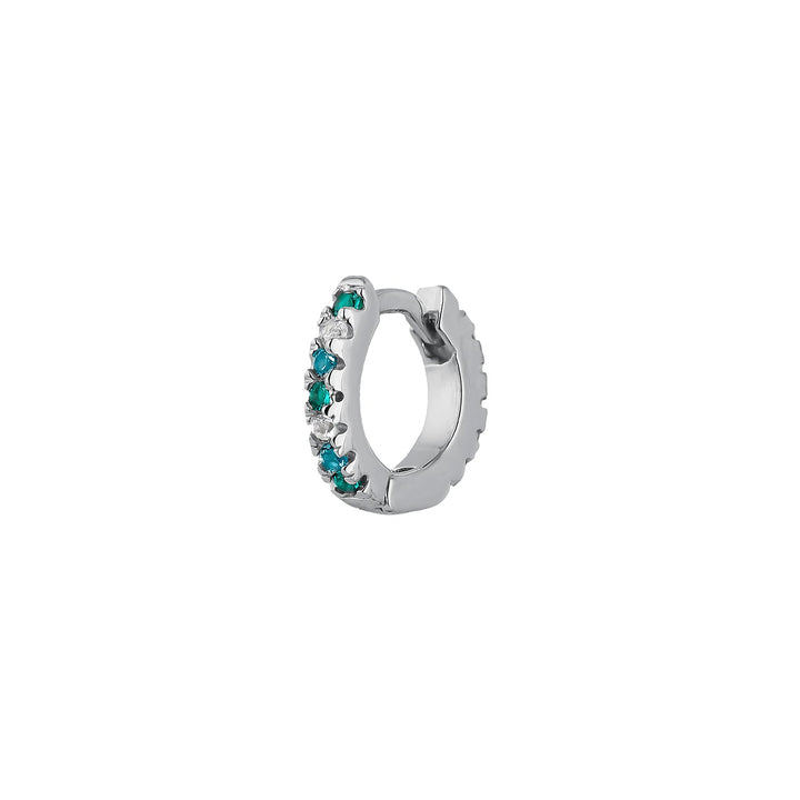 ORECCHINO PIERCING CERCHIO IN ARGENTO BIANCO SOPHIE