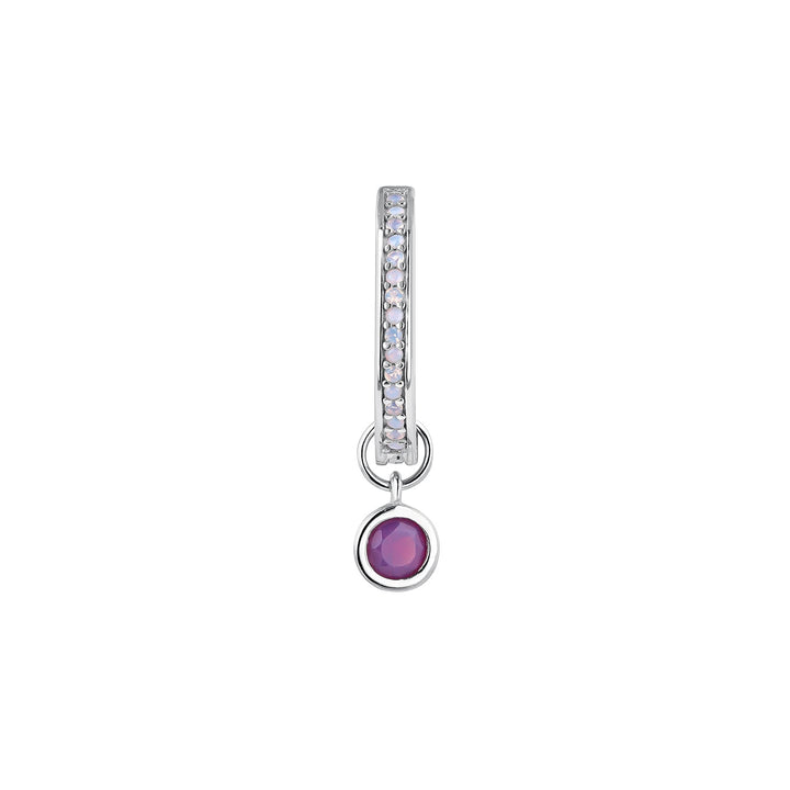 PENDIENTE PIERCING ARO DE PLATA NOMI
