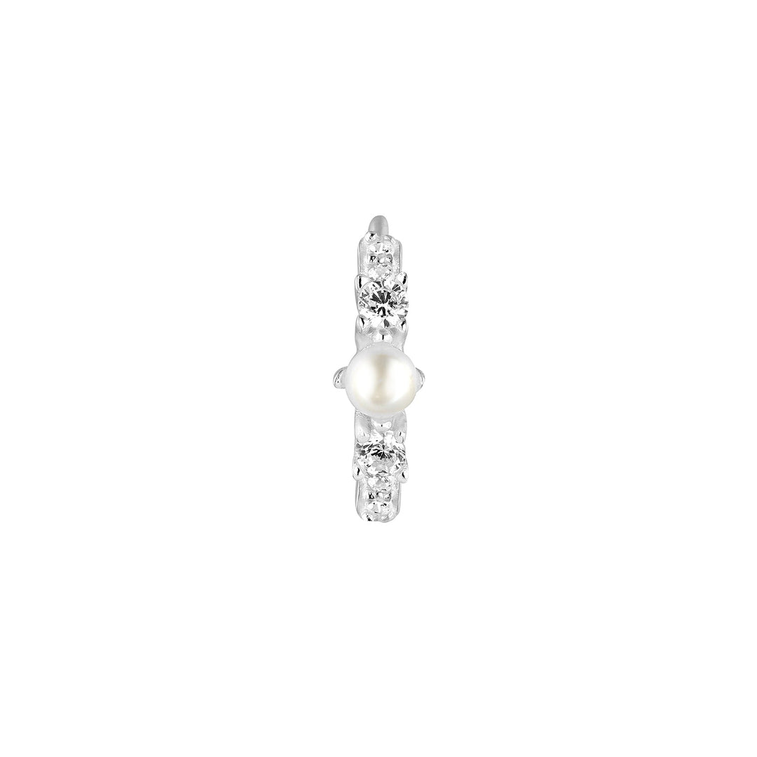 PENDIENTE PIERCING ARO DE PLATA AKIRA