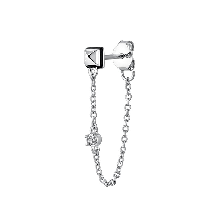 ORECCHINO PIERCING IN ARGENTO CATHARSIS META