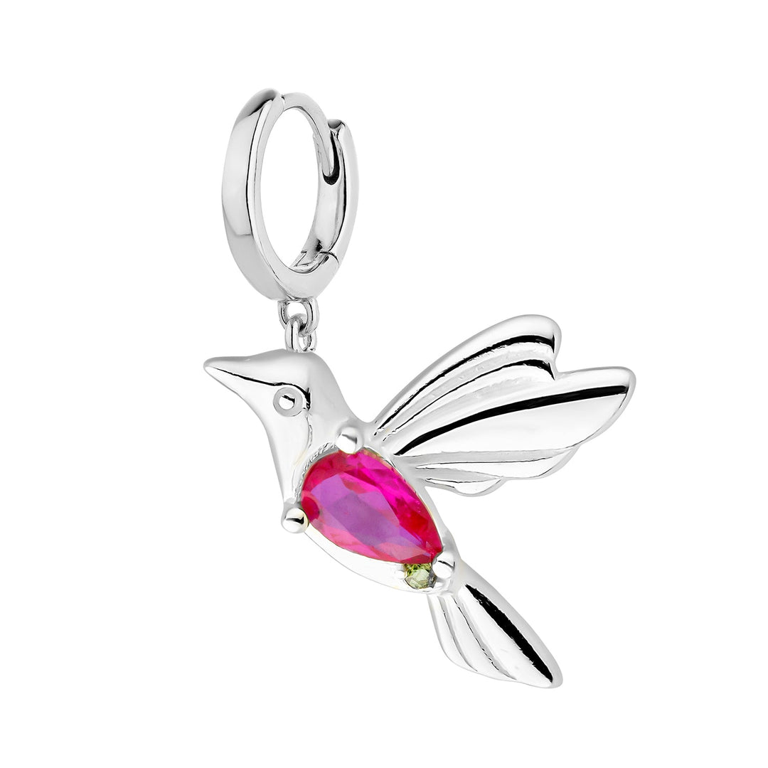 PENDIENTE PIERCING ARO DE PLATA AREN