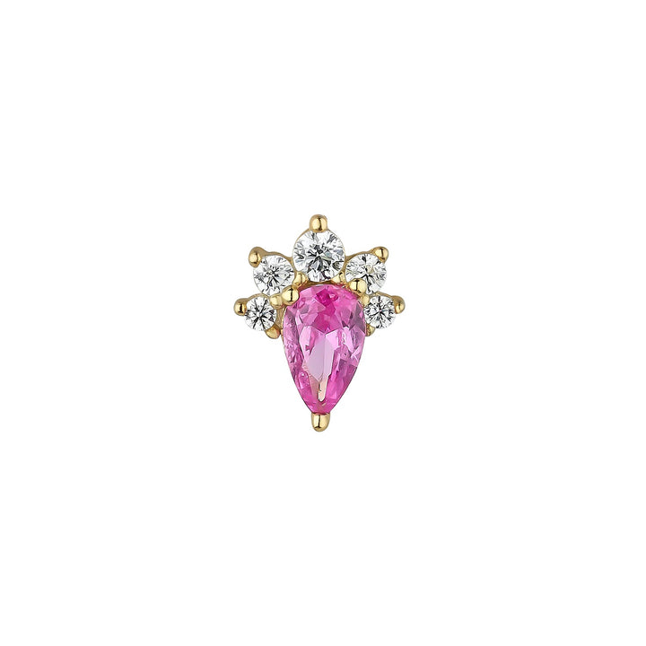 ORECCHINO PIERCING ROSA LOIDA