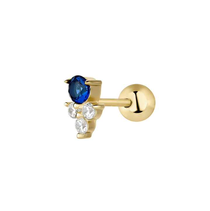 ORECCHINO PIERCING BLU ZAIR