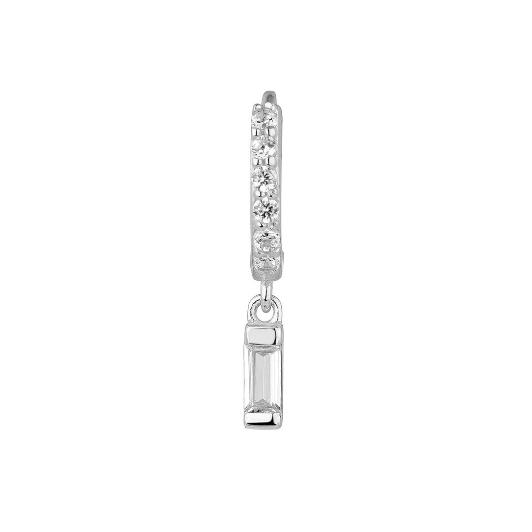 PENDIENTE PIERCING ARO DE PLATA MARA