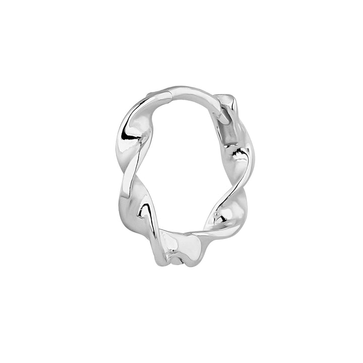 PENDIENTE PIERCING ARO DE PLATA KAREN