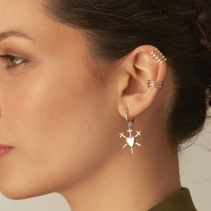 EAR CUFF DE PLATA ITZA