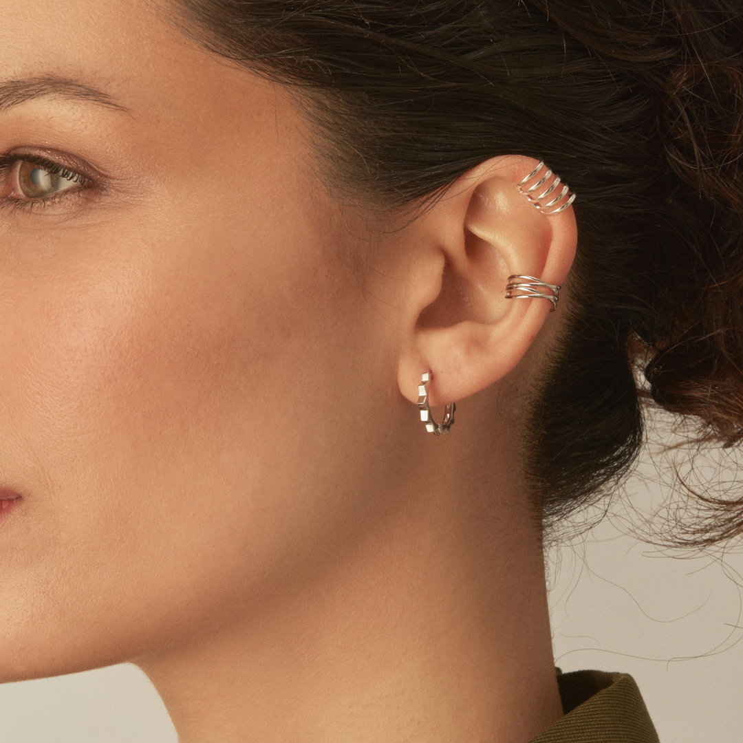 EAR CUFF DE PLATA ITZA