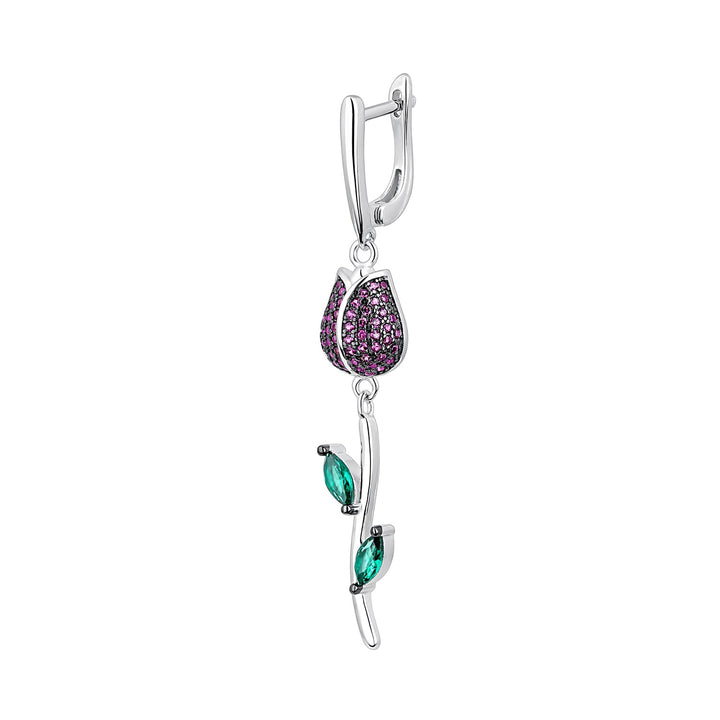 PENDIENTE PIERCING ARO ROSE-L