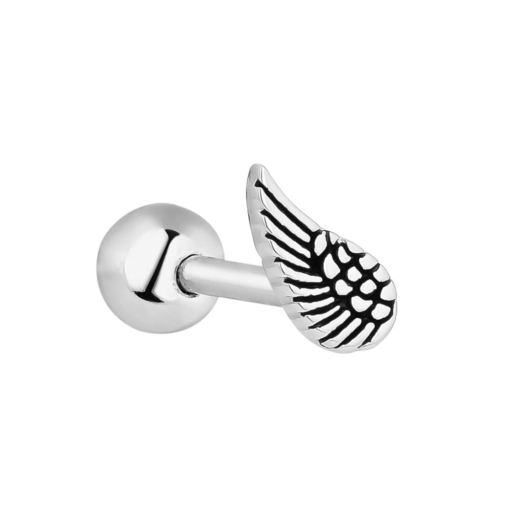 ORECCHINO PIERCING IN ARGENTO WIND