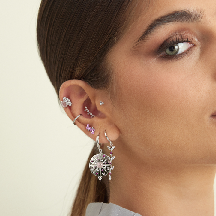 ORECCHINO PIERCING CERCHIO IN ARGENTO MORGANA