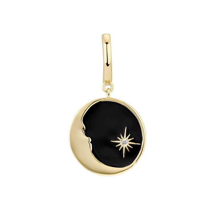 PENDIENTE PIERCING ARO GOLDEN-MOON