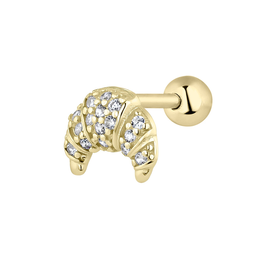 PENDIENTE PIERCING CROISSANT