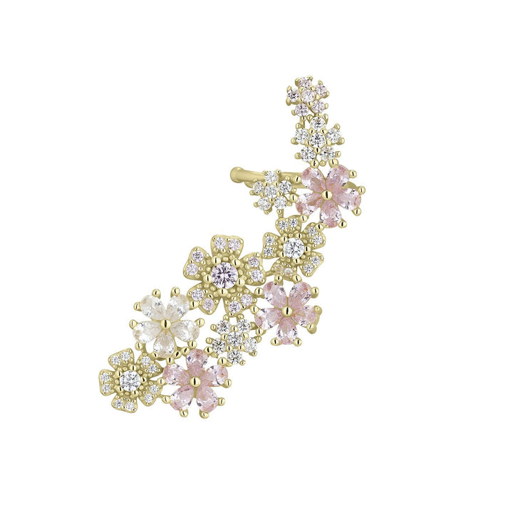 PENDIENTE TREPADOR ORO AMARILLO AVIVAH