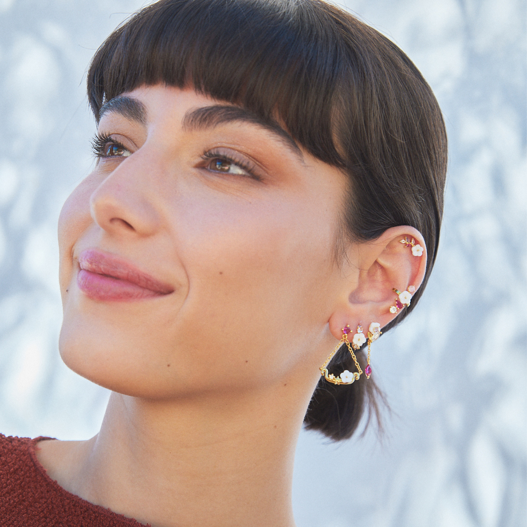 PENDIENTE PIERCING LARGO AZALÉE