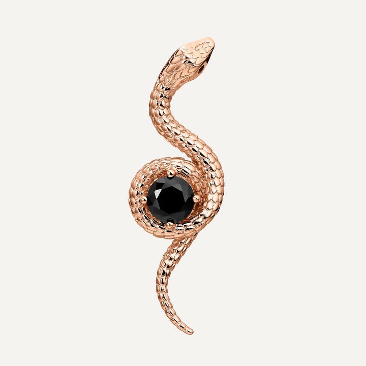 PENDIENTE PIERCING ORO ROSA NAHA