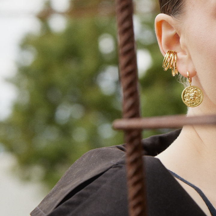 PENDIENTE PIERCING ARO MÉDUSE