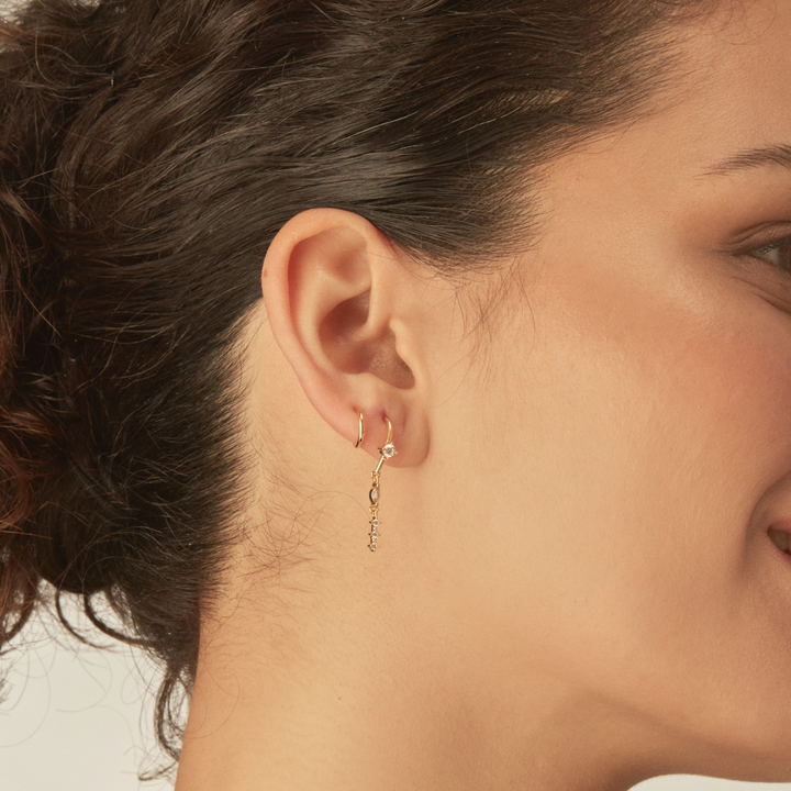 PENDIENTE PIERCING GOLD TREVI