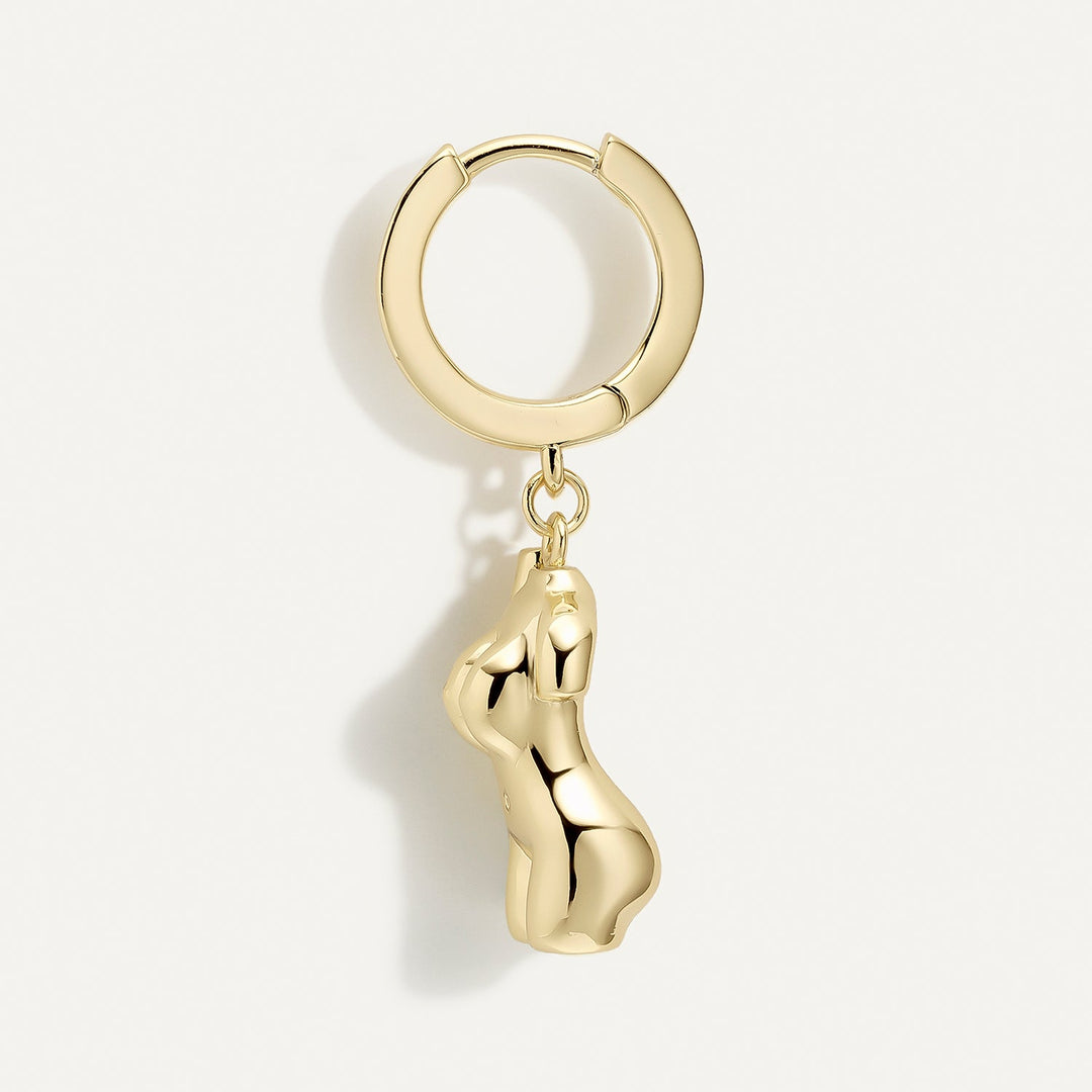 PENDIENTE PIERCING ARO GOLD ECO DE MILO