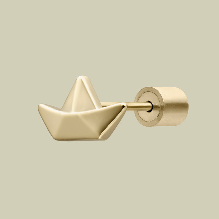 ORECCHINO PIERCING GOLD PETIT BATEAU