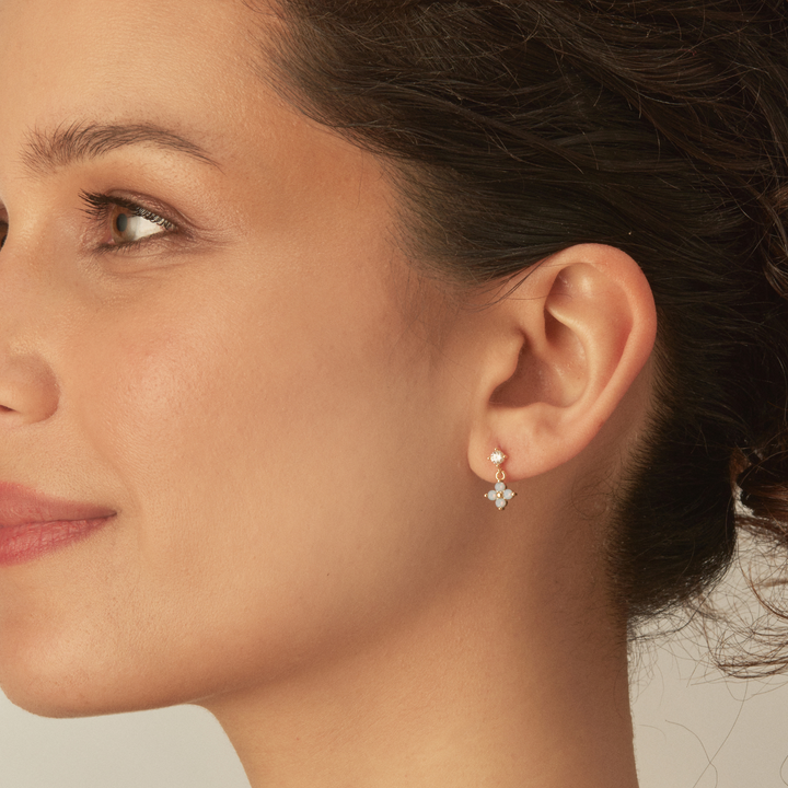 PENDIENTE PIERCING CELESTE SPARKLE