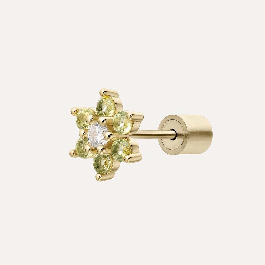PENDIENTE PIERCING GREEN MAYSOON