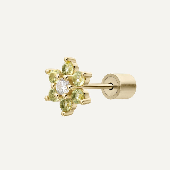 PENDIENTE PIERCING GREEN MAYSOON