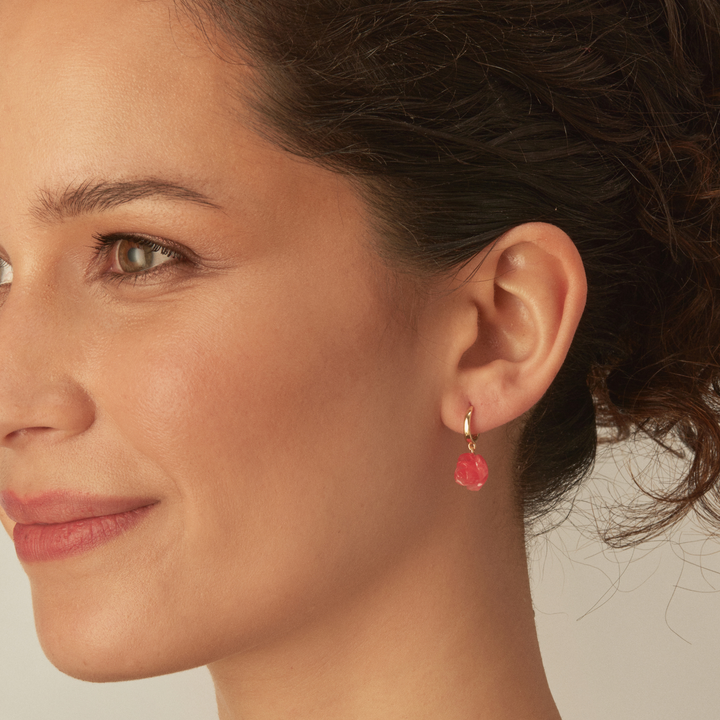 PENDIENTE PIERCING ARO RED ROSE