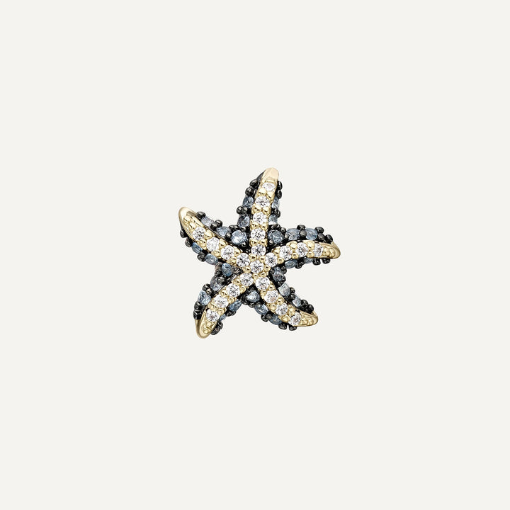 PENDIENTE PIERCING BLUE STELLA MARINA