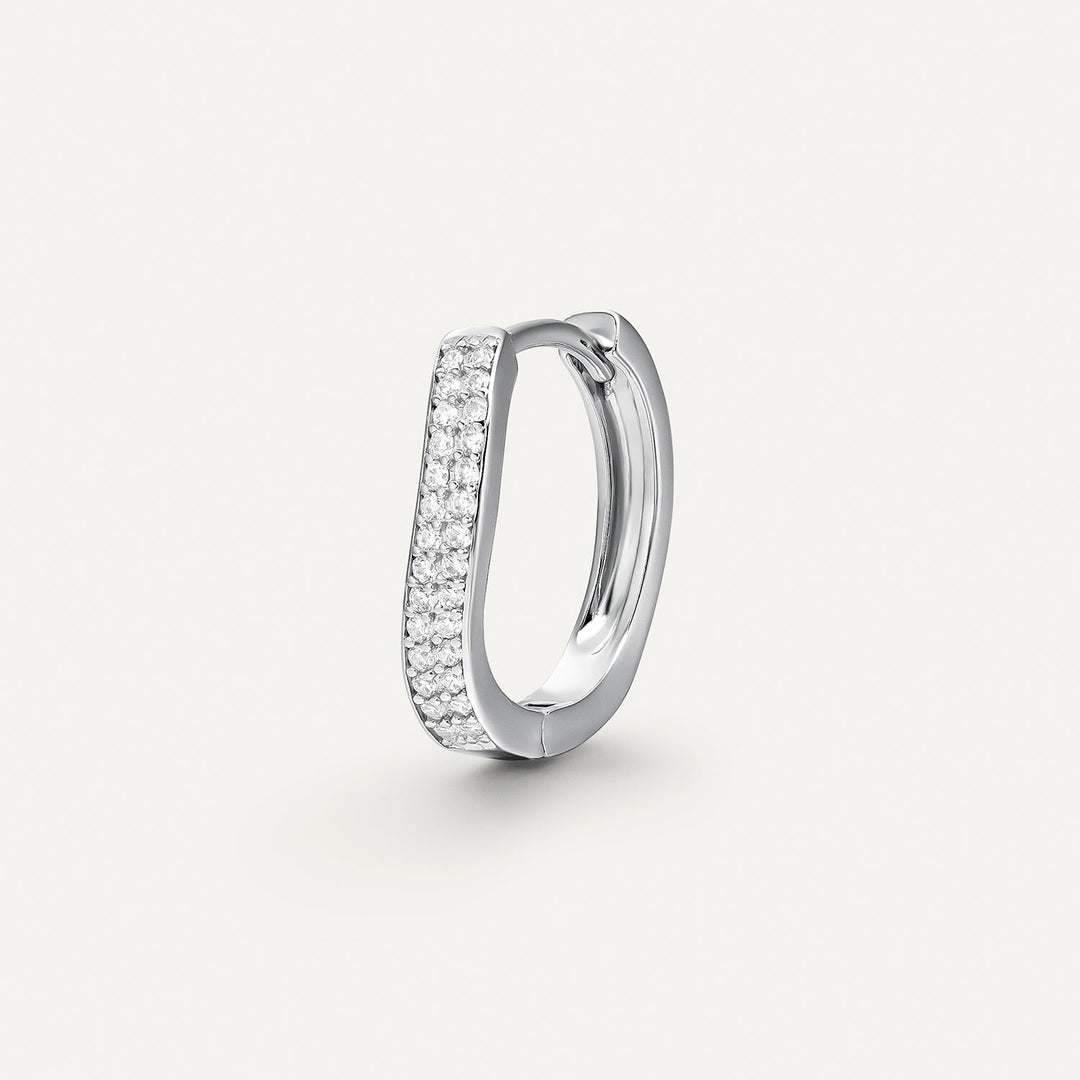 PENDIENTE PIERCING ARO SILVER ETERNA