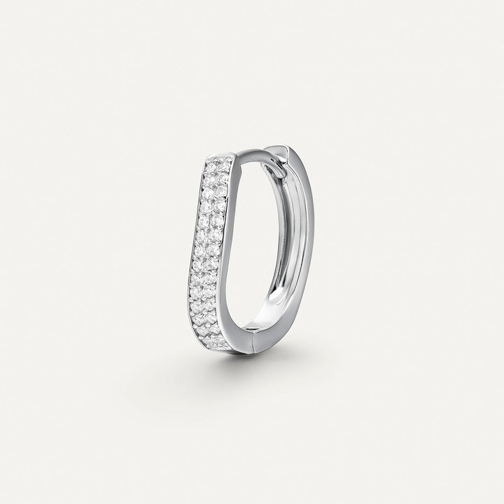 PENDIENTE PIERCING ARO SILVER ETERNA