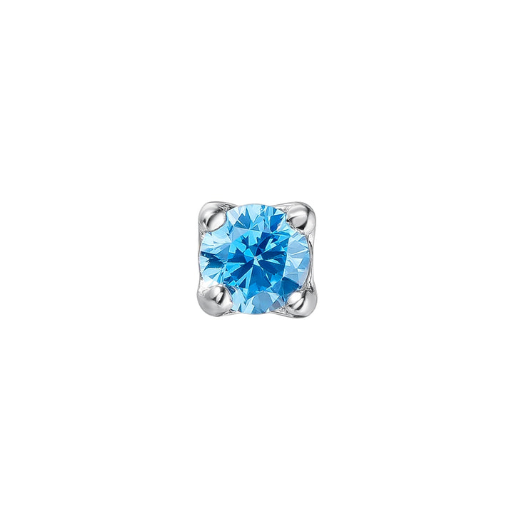 PENDIENTE PIERCING AZUL LUZ