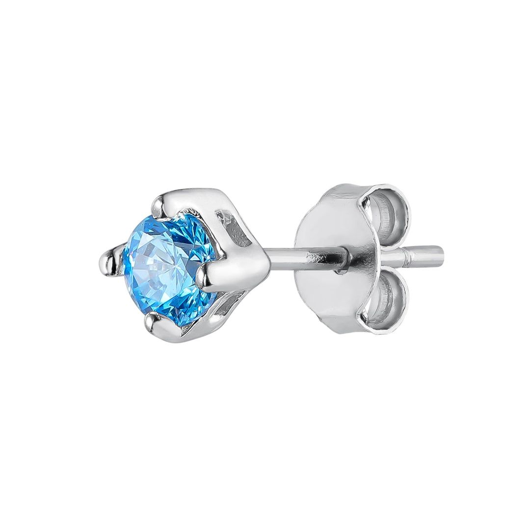 PENDIENTE PIERCING AZUL LUZ