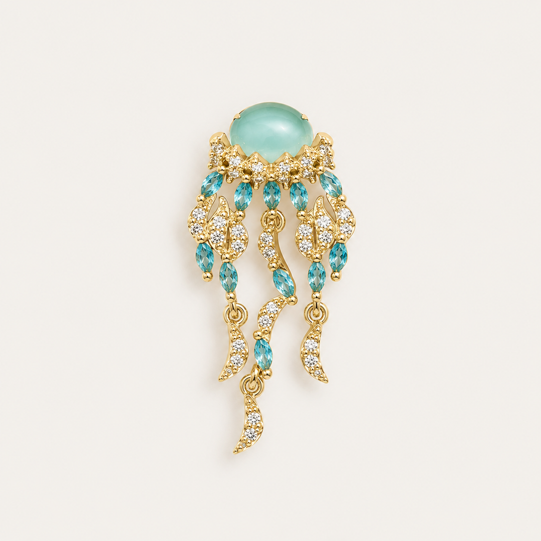 PENDIENTE PIERCING OCEAN MEDUSA