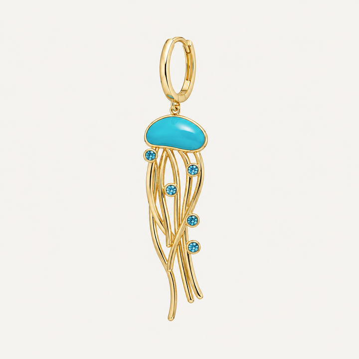 PENDIENTE PIERCING ARO OCEAN GOCCIA DI MEDUSA