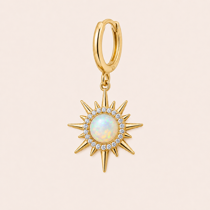 ORECCHINO PIERCING CERCHIO OPAL SUN SOCIETY DUNE