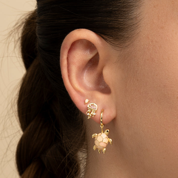 PENDIENTE PIERCING PINK  MEDUSE