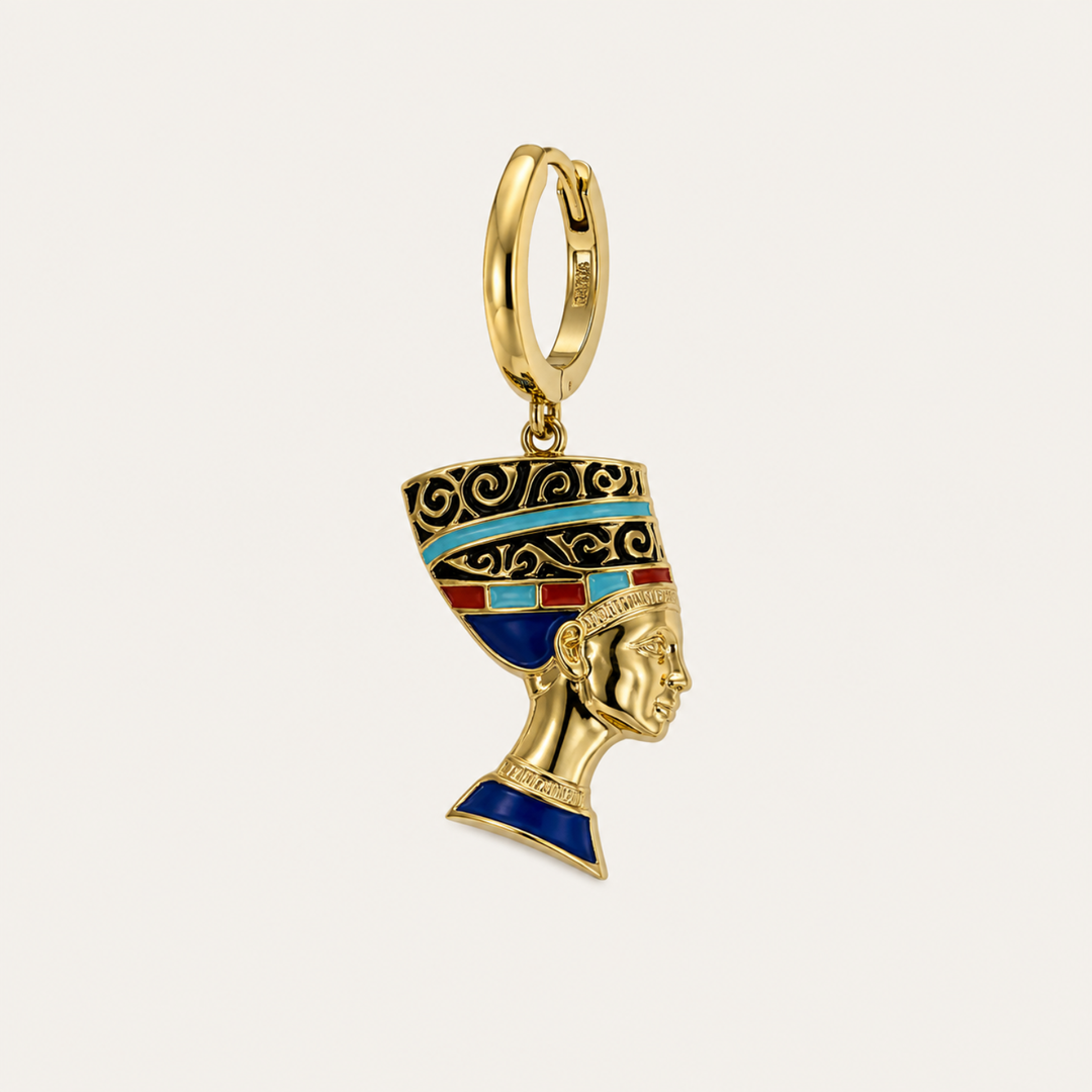 Piercing-Stecker Ring NEFERTITI TALISMAN