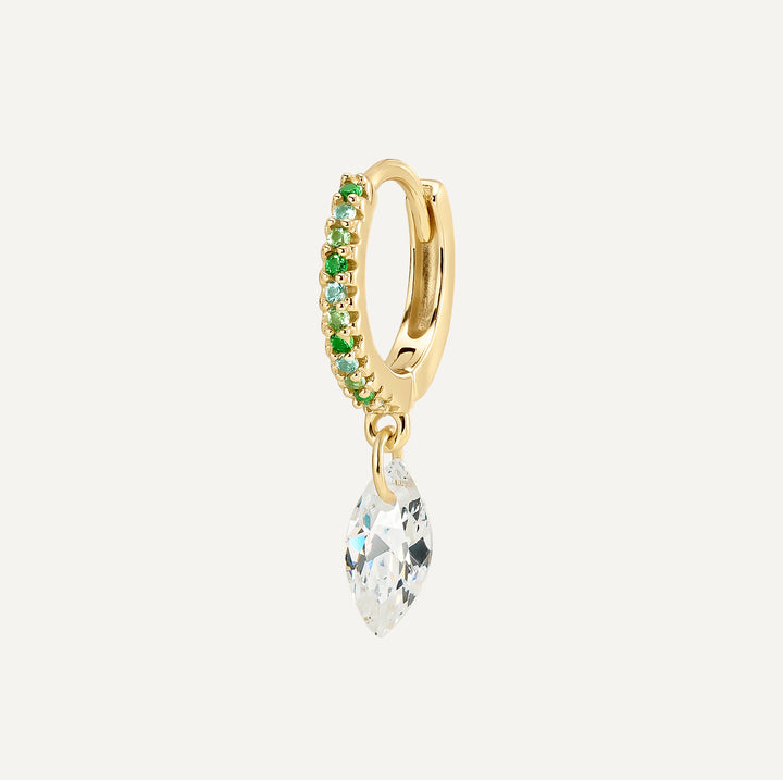 PENDIENTE PIERCING ARO CHAMPAGNE DIADÈME