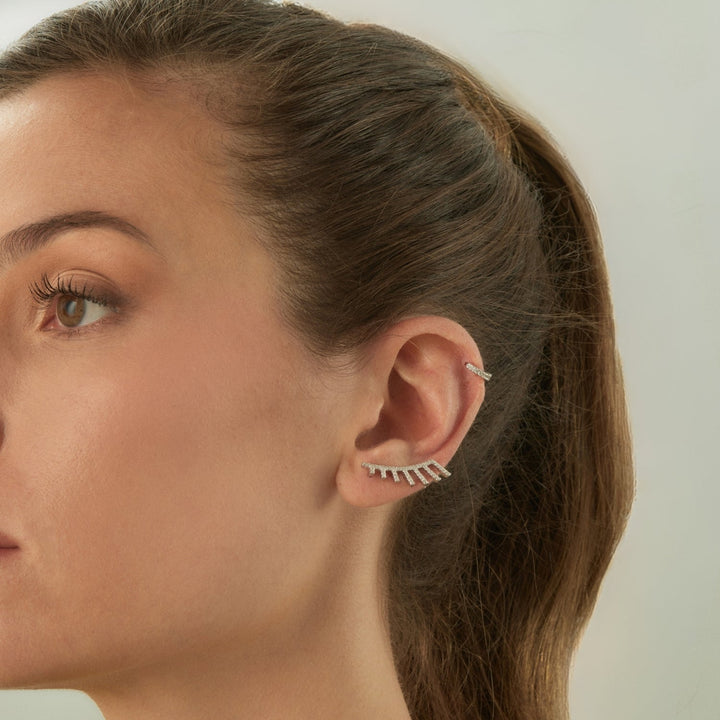 PENDIENTE PIERCING ARO DE PLATA SOPHIE