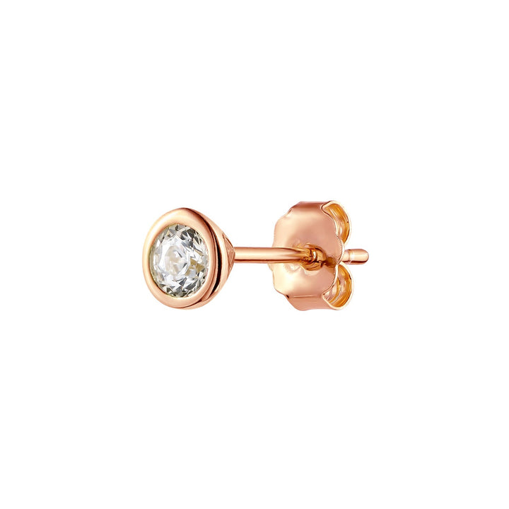 PENDIENTE PIERCING ORO ROSA TRÉSOR
