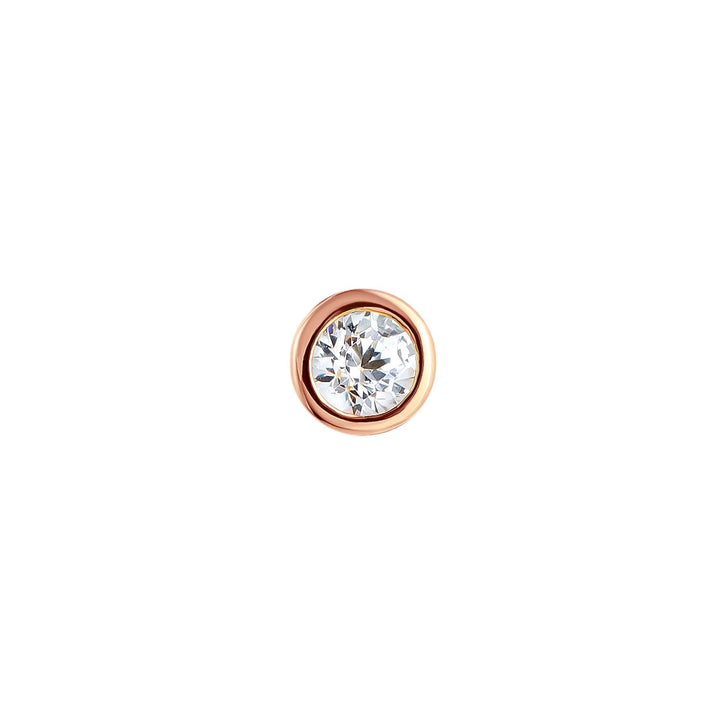 PENDIENTE PIERCING ORO ROSA TRÉSOR